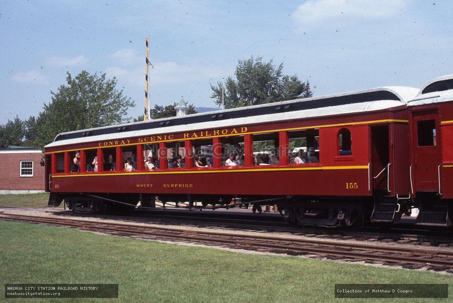 Slide: Conway Scenic Railroad #155, the Mount Surprise